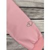 Softshellové kalhoty -  Růžové-  srdíčka
