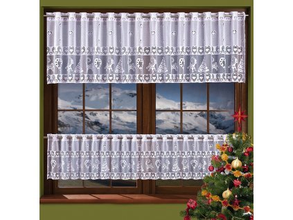 Záclony vianočné - Ermato Textil
