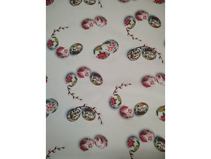 Teflonová látka ELBANA tisk velikonoční