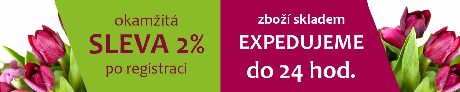 Expedice a sleva za registraci