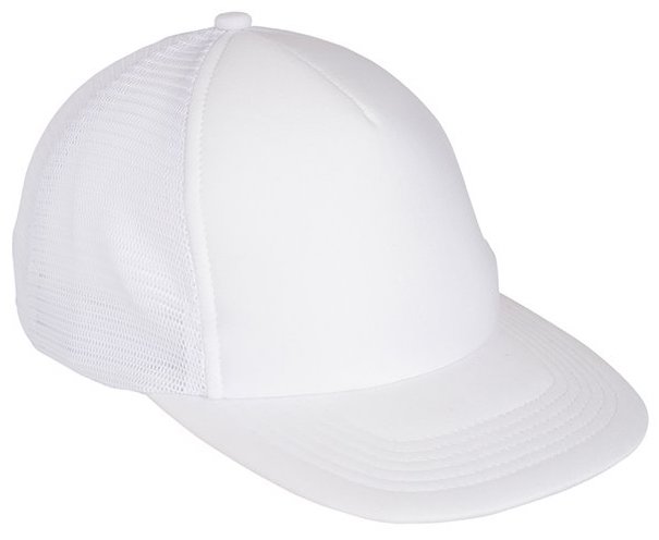 Kšiltovka 5 Panel Soft Mesh Flat Peak MB6211