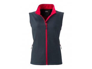 Dámská softshell vesta 14ová šedá