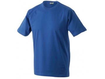 Tričko s kulatým výstřihem modrá