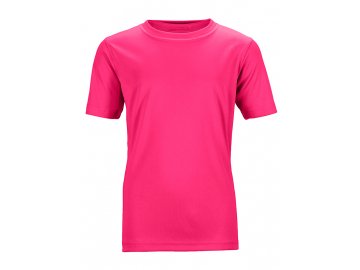 Dětské funkční tričko pro volný čas a sport růžová