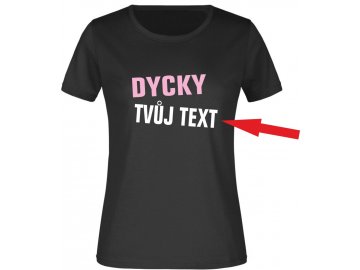 Dycky tvuj text damske ruzova