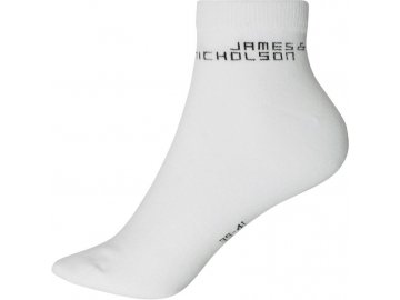 Klasické krátké ponožky z Bio Bavlny bílé