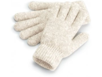 Pletené rukavice s hřejivou měkkou podšívkou