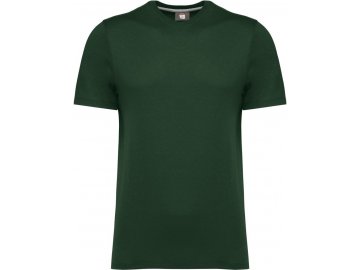 Pánské odolné tričko s antibakteriální úpravou zelená lesní