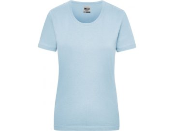 Velmi odolné klasické dámské tričko světle modrá