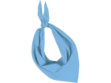 Multifunkční trojcípý šátek Fiesta modrá nebeská