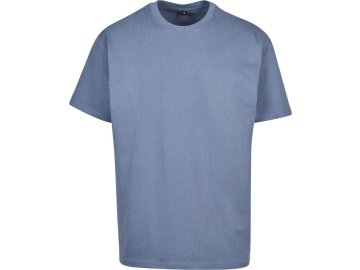 Pánské silné oversize tričko BY102 vintage blue