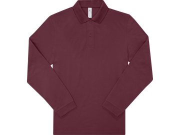 PS 01U425 bandc my polo 180 lsl burgundy FRONT db723f1d 803c 48d0 920e c062ebe88fdf web
