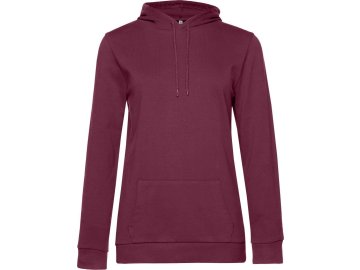 PS 01W04W bandc hoodie women wine FRONT 88610504 8074 486a b3f0 e72ad576a159 web