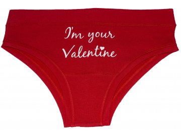 Dámské spodní kalhotky Iam your Valentine.