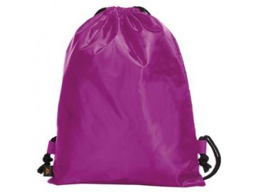 Polyesterový batoh na stahování fialová