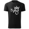 Párové tričko KING černá