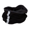 Tubulární multifunkční šátek s reflexním pruhem, černá