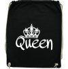 Vak na záda QUEEN černá