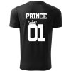 dětské tričko PRINCE 01 černá