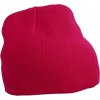 Zimní čepice bez okraje růžová