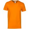 Pánské tričko vyšší gramáže oranžová