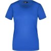 dámské tričko s kulatým elastickým výstřihem JN901  modrá královská