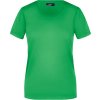 dámské tričko s kulatým elastickým výstřihem JN901 zelená kapradinová