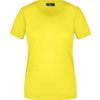dámské tričko s kulatým elastickým výstřihem JN901  žlutá