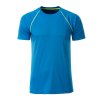 Pánské běžecké triko s reflexními prvky brilanteblue