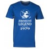 Pánské tričko s potiskem ZROZENÍ LEGEND se znamením STŘELEC royal