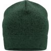 Velmi pohodlná odolná melírovaná čepice ze zaplétaného fleece zelená