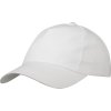Kšiltovka s lehce laminovaným předním panelem bílá