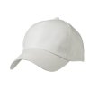 Kšiltovka s lehce laminovaným předním panelem šedá světlá