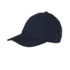 Funkční kšiltovka s měkkým povrchem z mikrovlákna navy