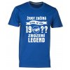 Tričko s potiskem Zrození legend s ročníkem narození motiv auto royal