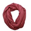 Módní velmi lehká letní šála vínová