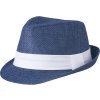 Lehký letní městský klobouk denim
