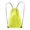 Lehký polyesterový batoh s reflexními prvky v rozích žlutá neon