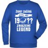 Mikina zrozeni legend hokej zvol si svuj ročník royal