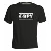 Dětské tričko Copy může tvořit pár k tričku Originál černá