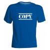 Dětské tričko Copy může tvořit pár k tričku Originál modrá královská