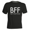 dětské tričko BFF černá