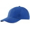 Vysoce kvalitní 6 panelová lehká a měkká kšiltovka royal