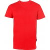 Pánské luxusní tričko z Bio bavlny s výstřihem do V červená