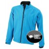 Trendy pánská 3 - vrstvá softshellová bunda modrá