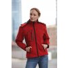 Dámská zimní Softshell bunda (Barva Červená, Velikost oděvů XXL)