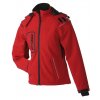 Dámská zimní Softshell bunda (Barva Červená, Velikost oděvů XXL)
