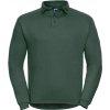 Pánská pracovní mikina s límečkem zelená