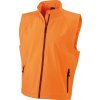 Pánská Softshell vesta (Barva Červená, Velikost oděvů XXL)