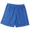 Pánské šortky Basic Team Shorts (Barva Bílá - černá, Velikost oděvů XXL)